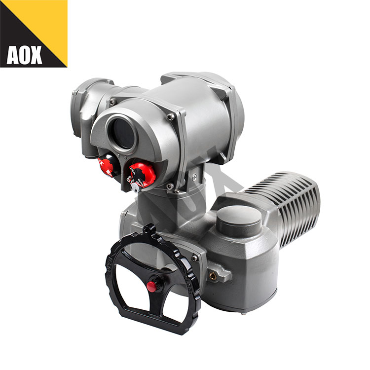 What does an electrical actuator do?