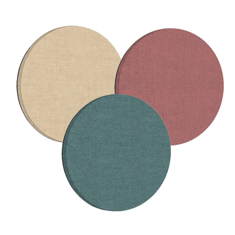 A step-by-step guide to help you make a round acoustic fabric-wrapped panel